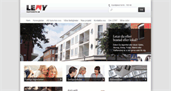 Desktop Screenshot of leny.se